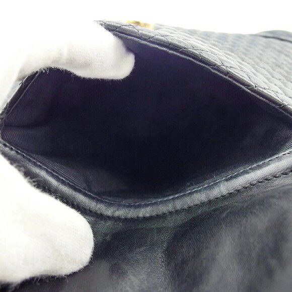 Bally Top Handle 2 Way Shoulder Bag - Etsy BALLY Shoulder Bag Black gold Women Authentic secondhand
